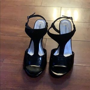 Marbella black heels